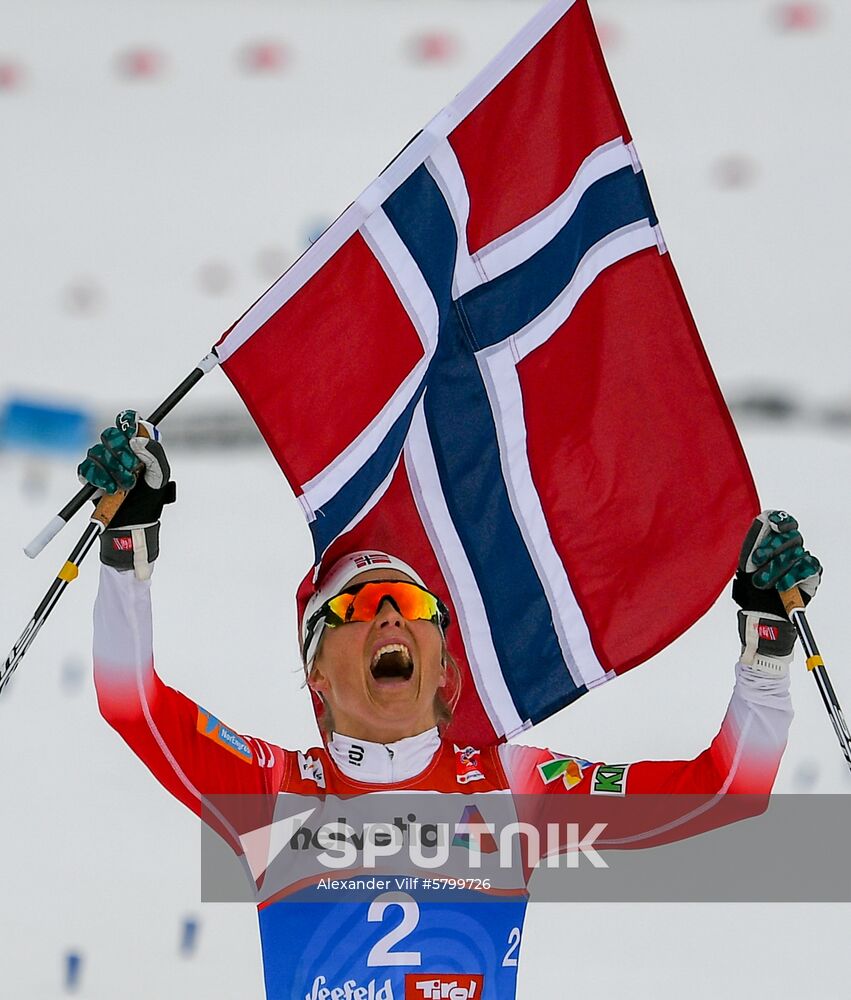 Austria Ski Worlds Women Mass Start