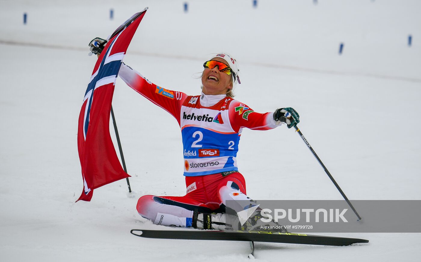 Austria Ski Worlds Women Mass Start