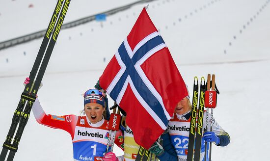 Austria Ski Worlds Women Mass Start