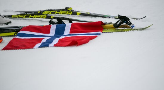 Austria Ski Worlds Women Mass Start