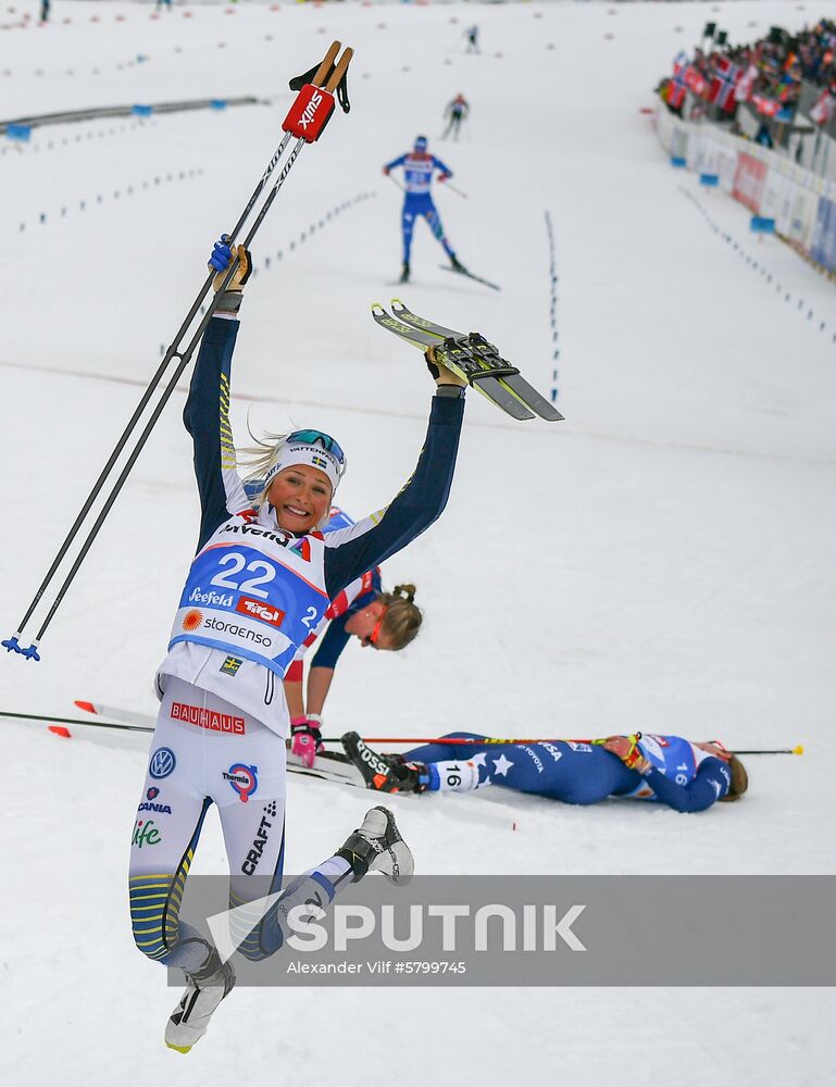 Austria Ski Worlds Women Mass Start