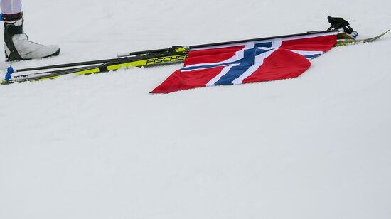 Austria Ski Worlds Women Mass Start