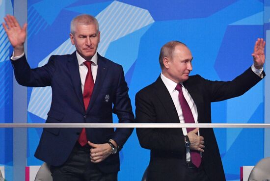 President Putin's working trip to Krasnoyarsk