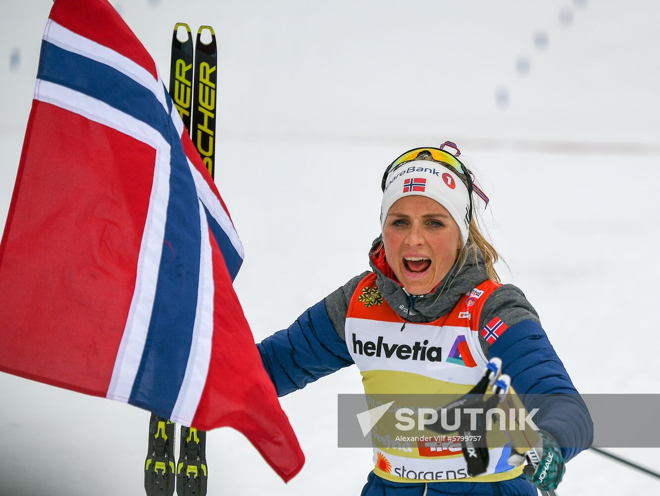 Austria Ski Worlds Women Mass Start