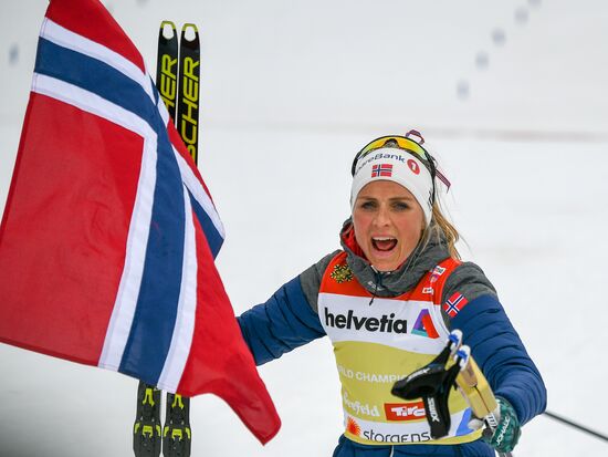 Austria Ski Worlds Women Mass Start