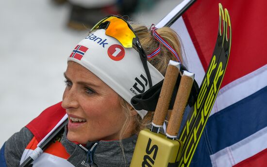 Austria Ski Worlds Women Mass Start