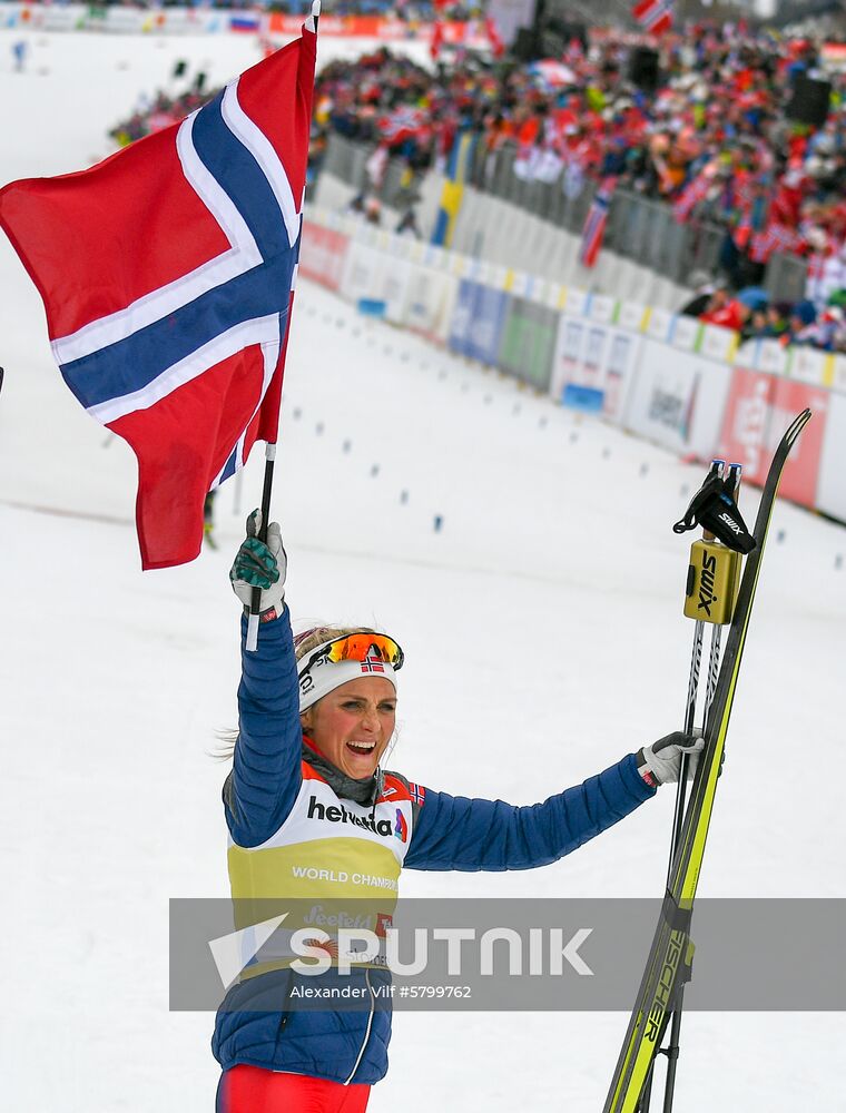 Austria Ski Worlds Women Mass Start