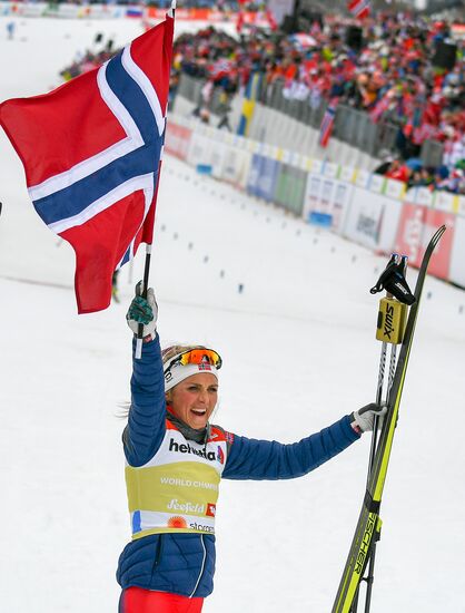 Austria Ski Worlds Women Mass Start