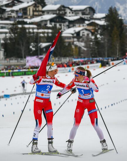 Austria Ski Worlds Women Mass Start