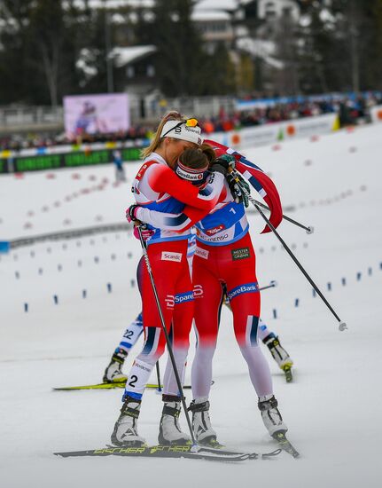 Austria Ski Worlds Women Mass Start