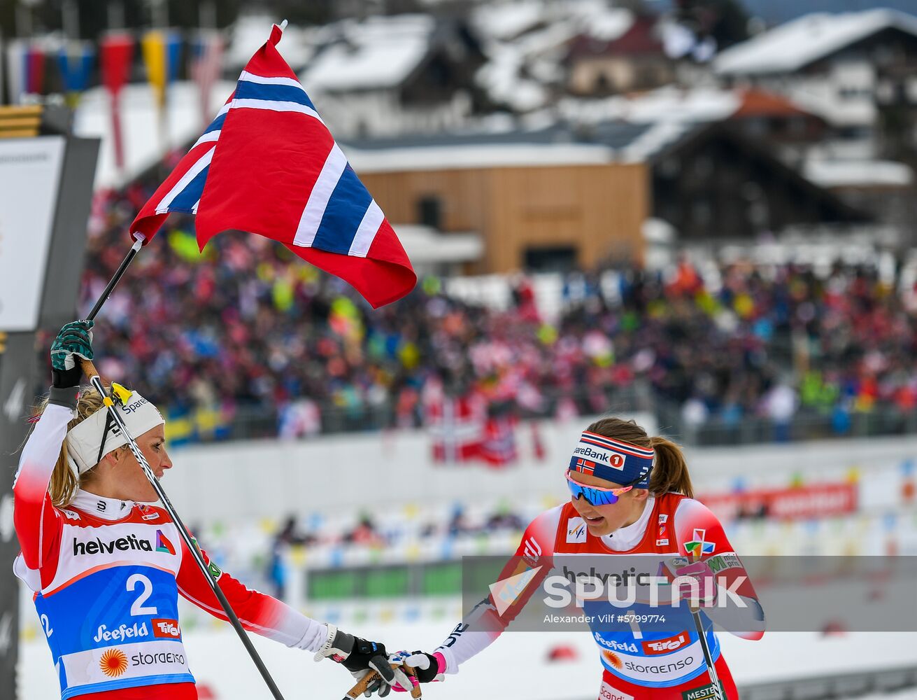 Austria Ski Worlds Women Mass Start