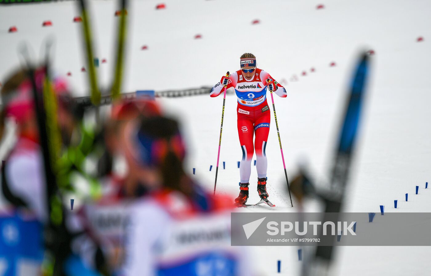 Austria Ski Worlds Women Mass Start