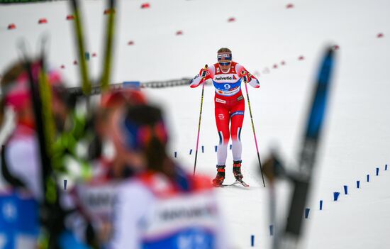 Austria Ski Worlds Women Mass Start