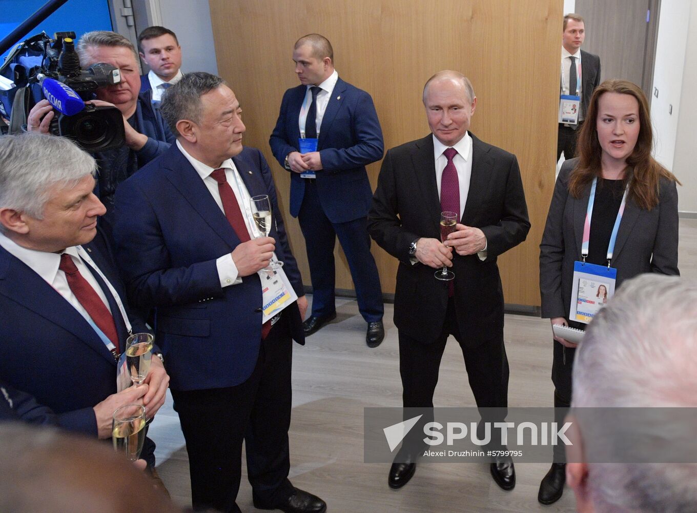 President Putin's working trip to Krasnoyarsk