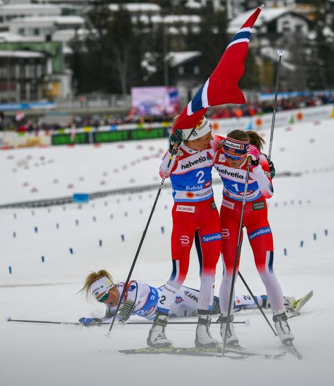 Austria Ski Worlds Women Mass Start
