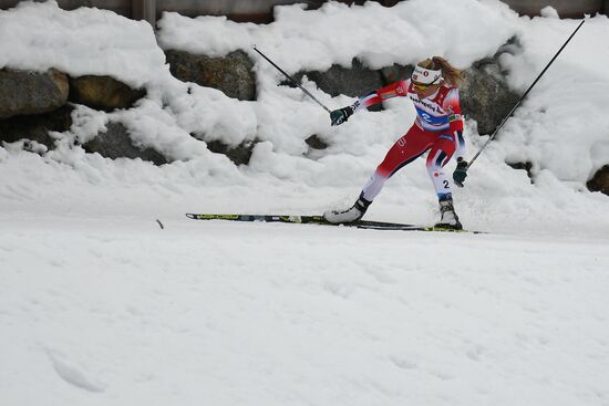 Austria Ski Worlds Women Mass Start