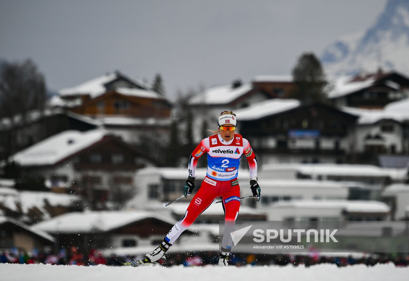 Austria Ski Worlds Women Mass Start