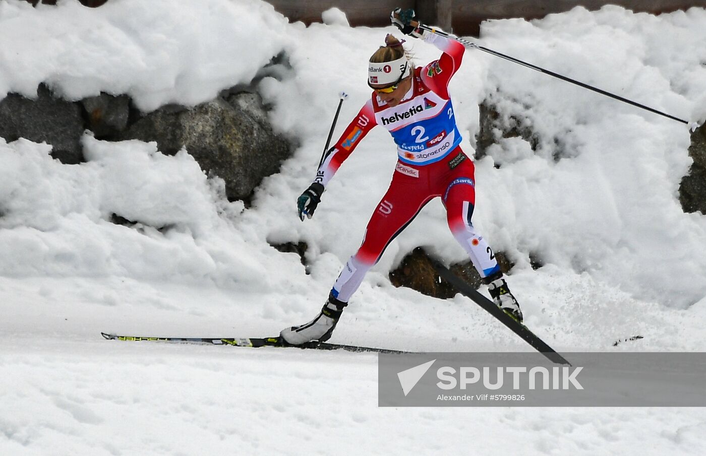Austria Ski Worlds Women Mass Start