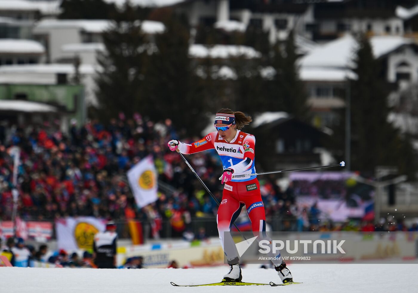 Austria Ski Worlds Women Mass Start