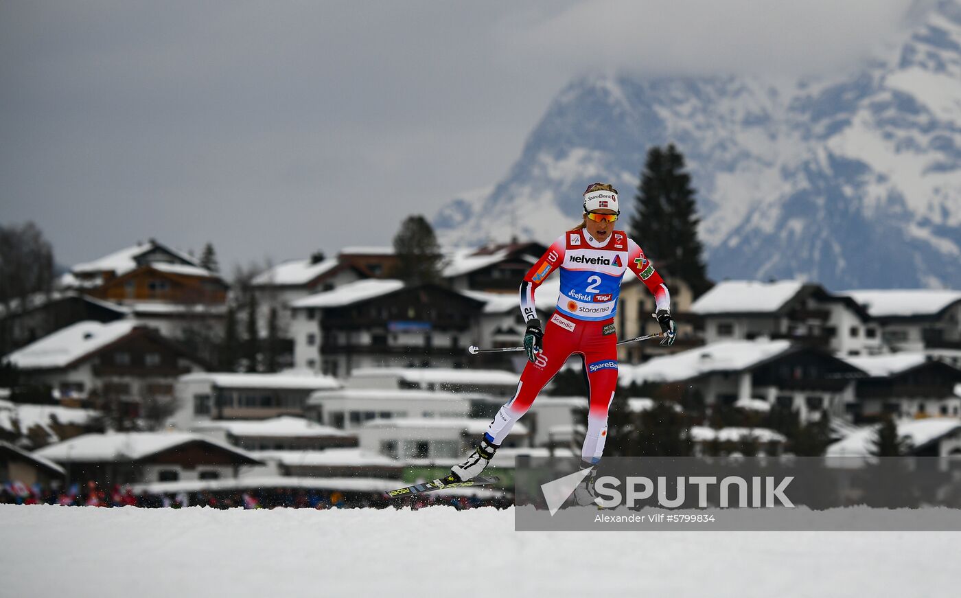 Austria Ski Worlds Women Mass Start