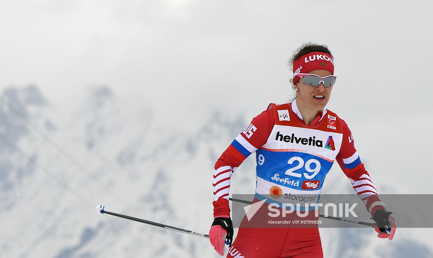 Austria Ski Worlds Women Mass Start