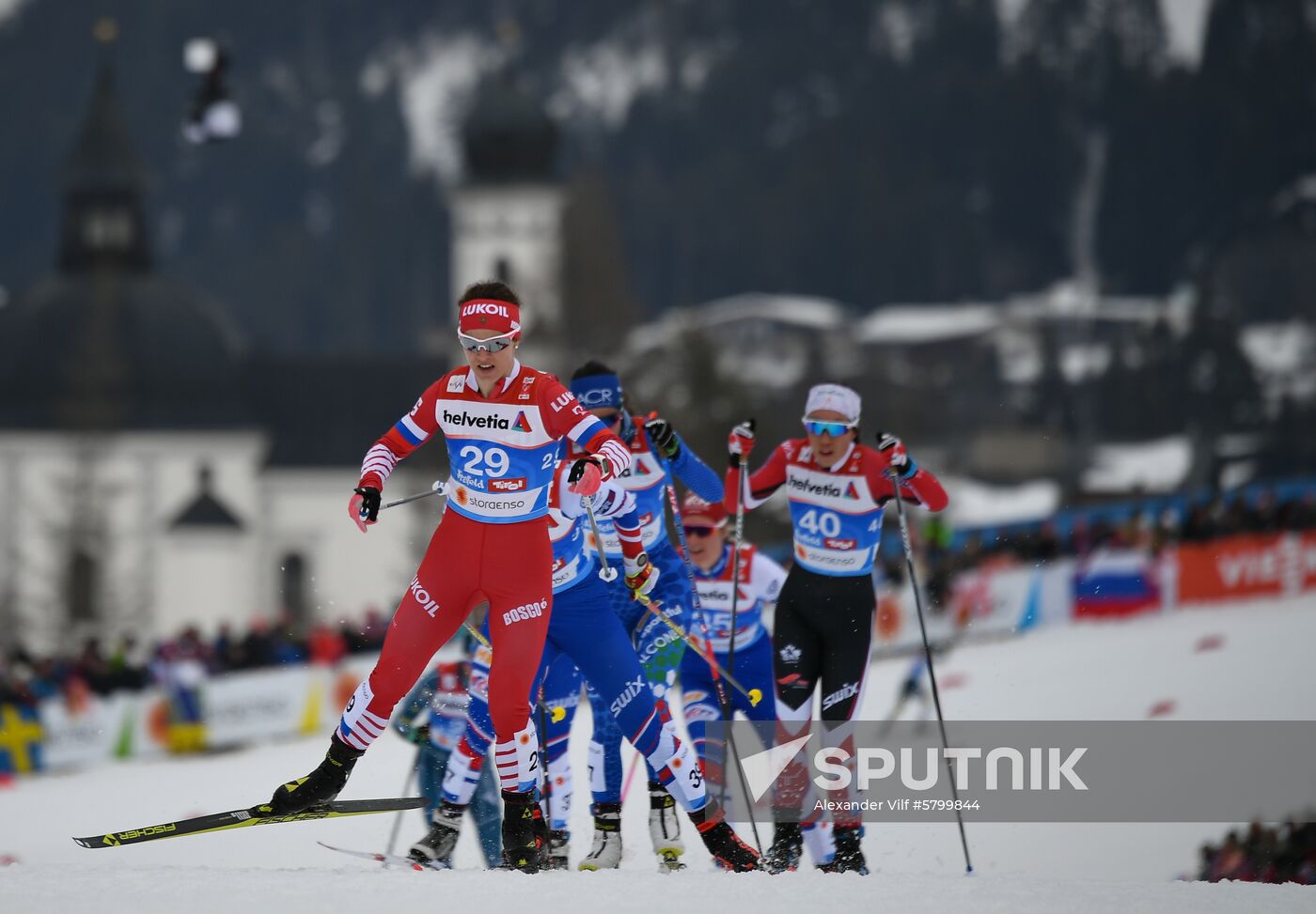 Austria Ski Worlds Women Mass Start