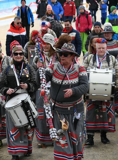 Austria Ski Worlds Women Mass Start