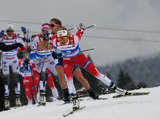 Austria Ski Worlds Women Mass Start
