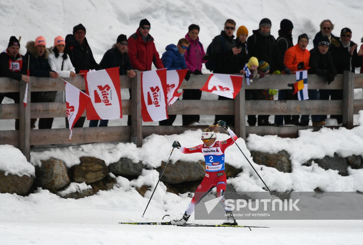 Austria Ski Worlds Women Mass Start