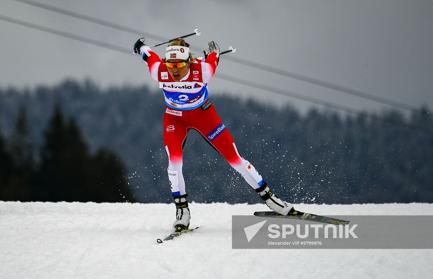 Austria Ski Worlds Women Mass Start