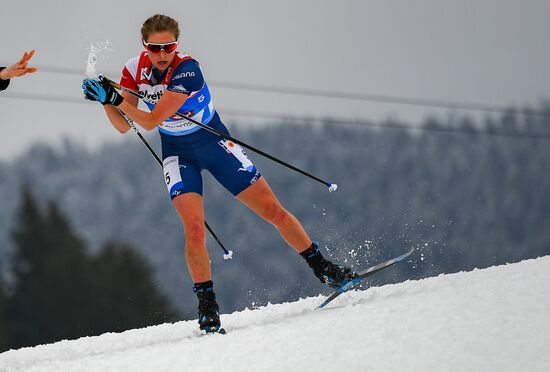 Austria Ski Worlds Women Mass Start