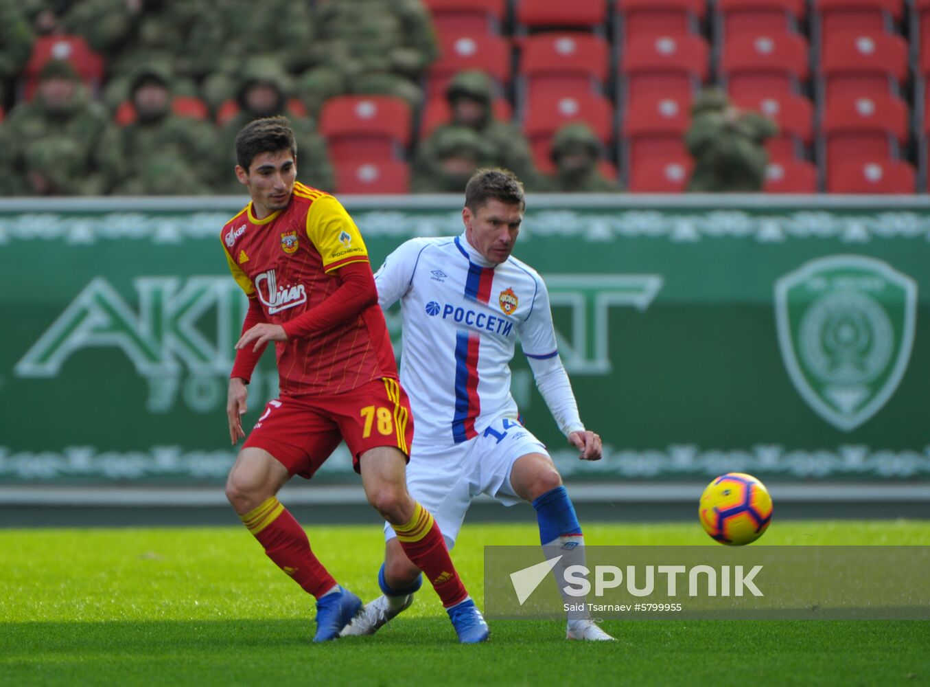 Russia Soccer Premier-League Arsenal - CSKA