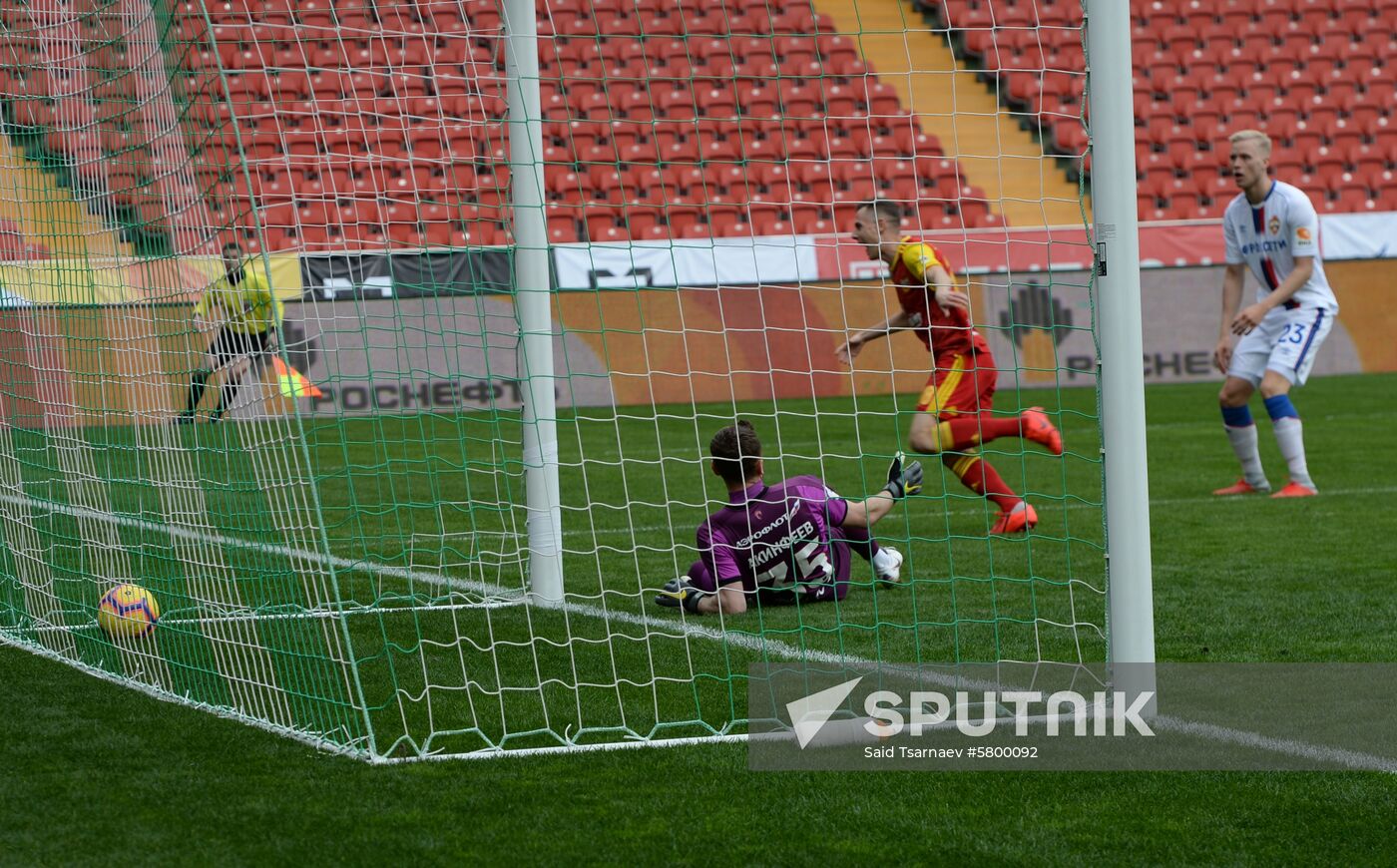 Russia Soccer Premier-League Arsenal - CSKA