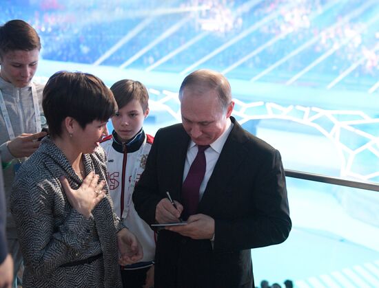 President Putin's working trip to Krasnoyarsk