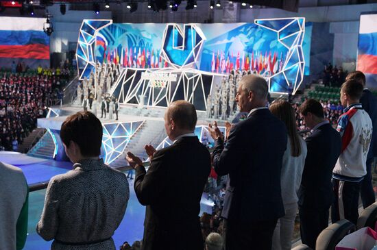 President Putin's working trip to Krasnoyarsk