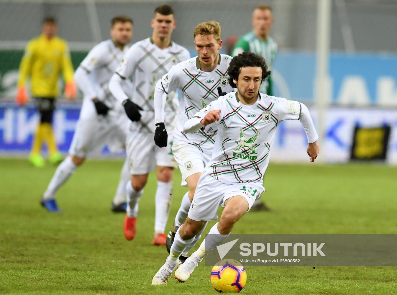 Russia Soccer Premier-League Rubin - Akhmat