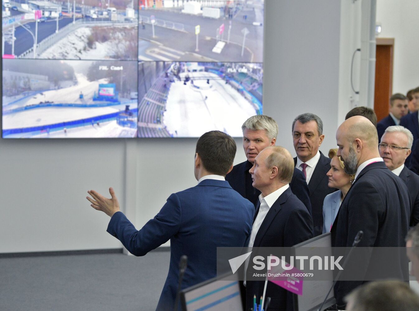 President Putin's working trip to Krasnoyarsk