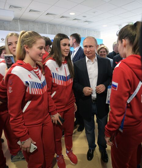 President Putin's working trip to Krasnoyarsk