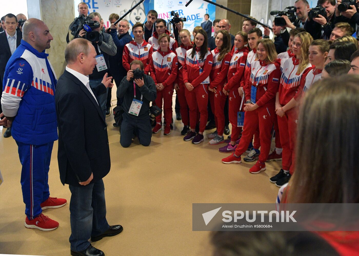 President Putin's working trip to Krasnoyarsk