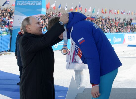 President Putin's working trip to Krasnoyarsk