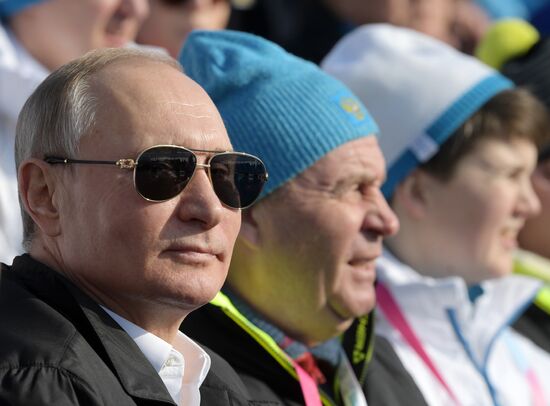 President Putin's working trip to Krasnoyarsk