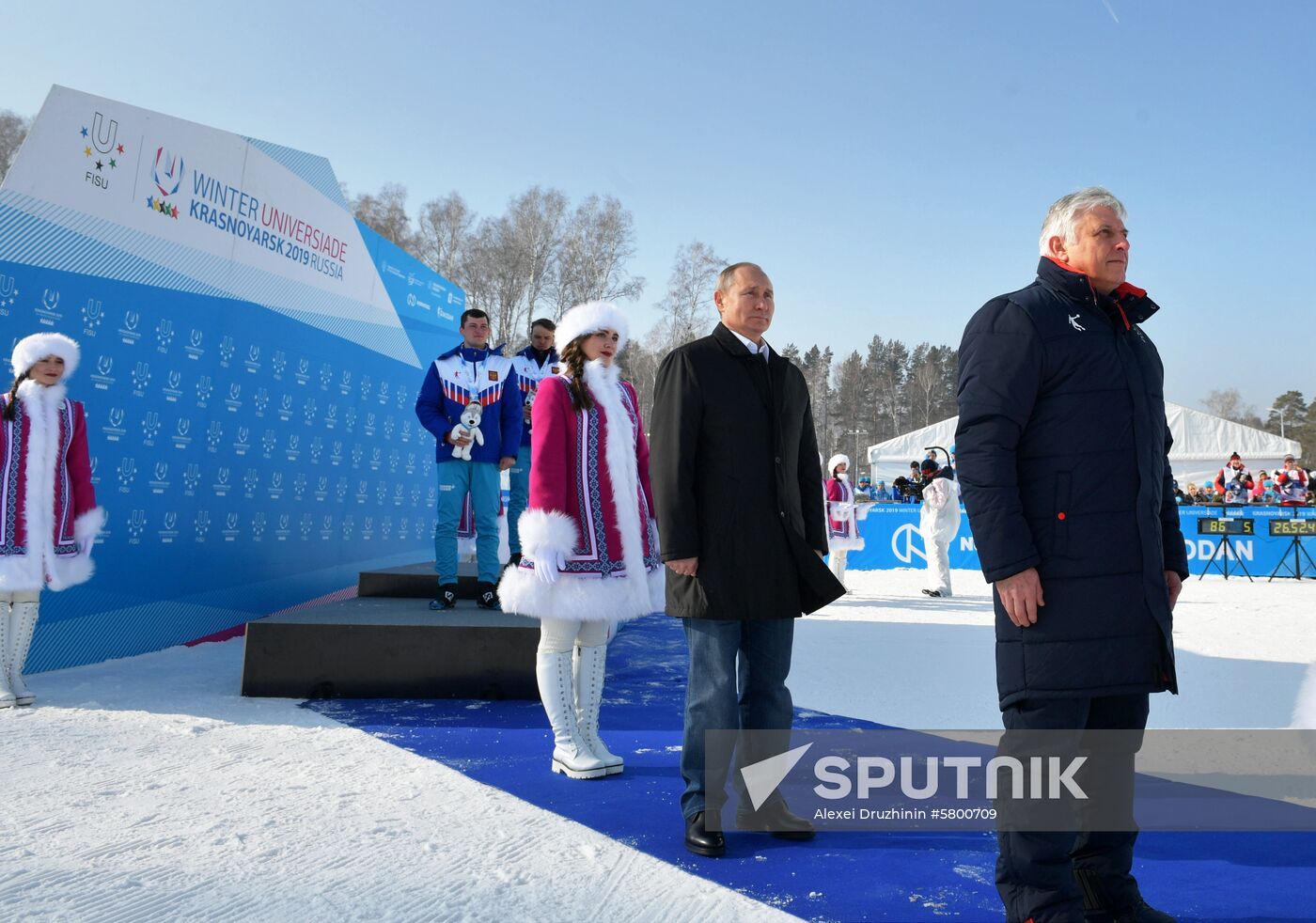 President Putin's working trip to Krasnoyarsk