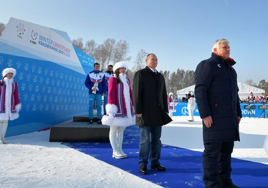 President Putin's working trip to Krasnoyarsk