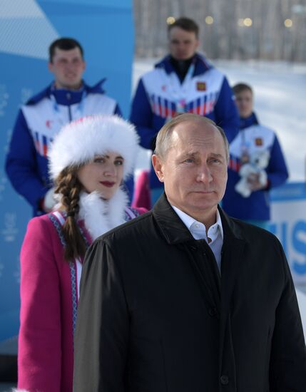 President Putin's working trip to Krasnoyarsk