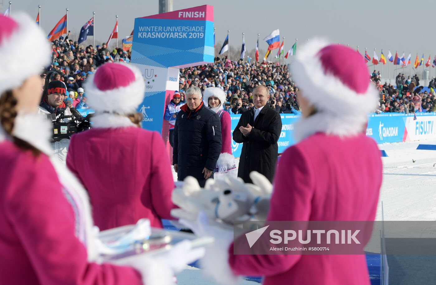 President Putin's working trip to Krasnoyarsk