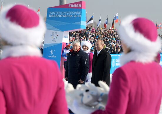 President Putin's working trip to Krasnoyarsk