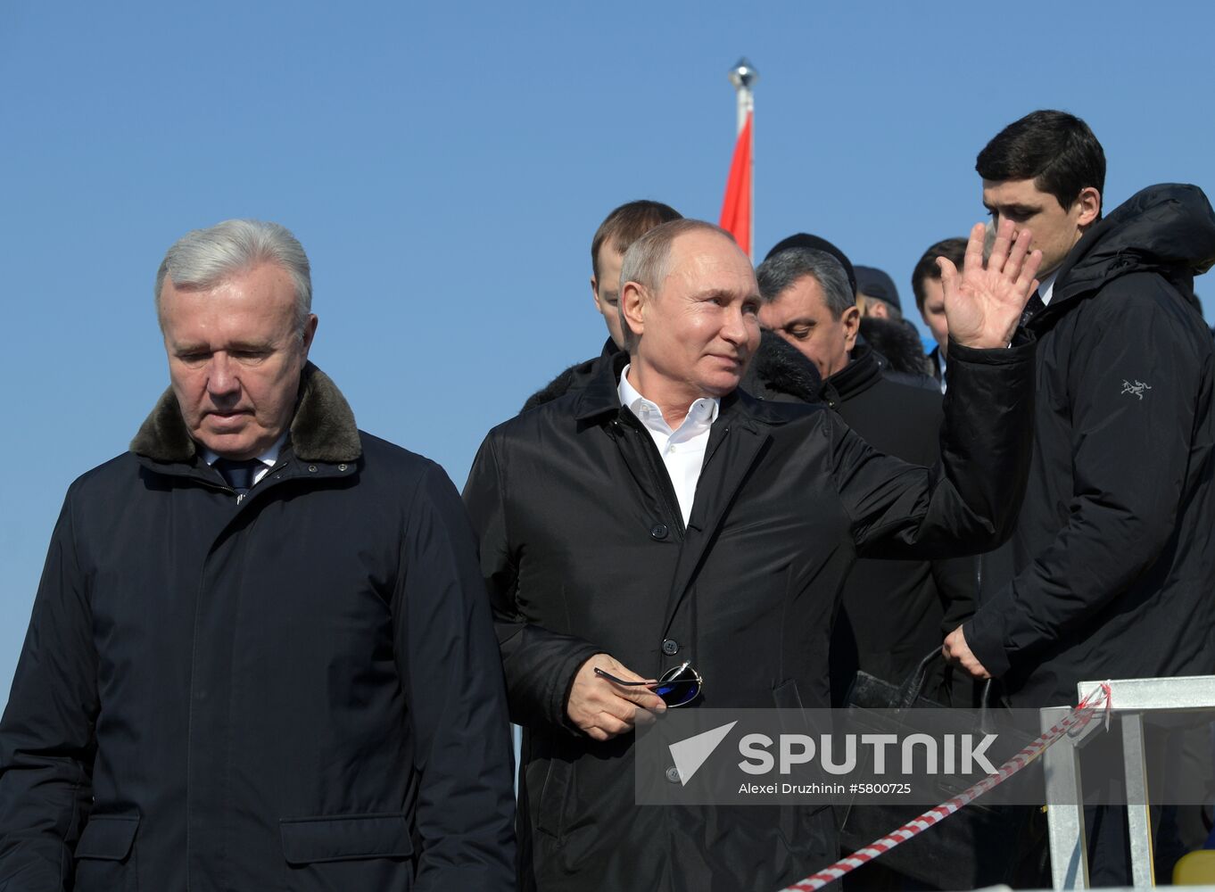 President Putin's working trip to Krasnoyarsk