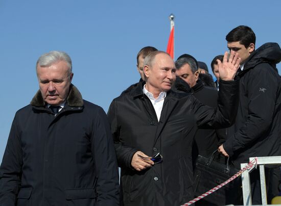 President Putin's working trip to Krasnoyarsk