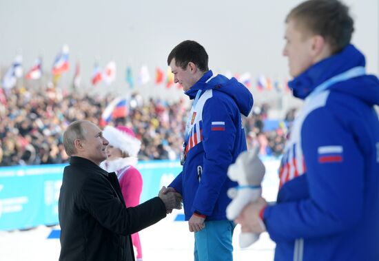 President Putin's working trip to Krasnoyarsk