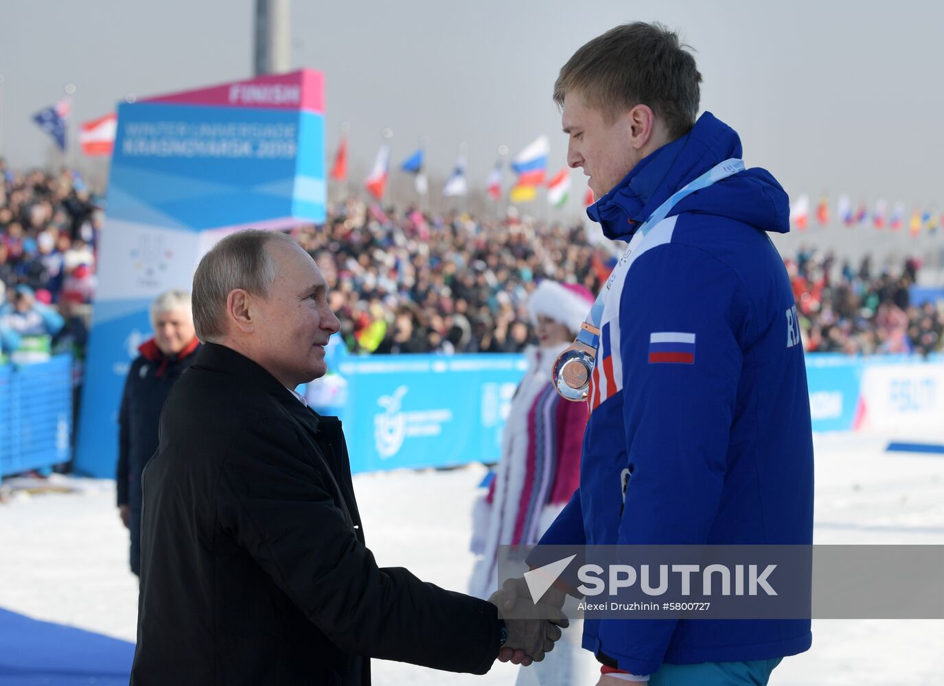President Putin's working trip to Krasnoyarsk